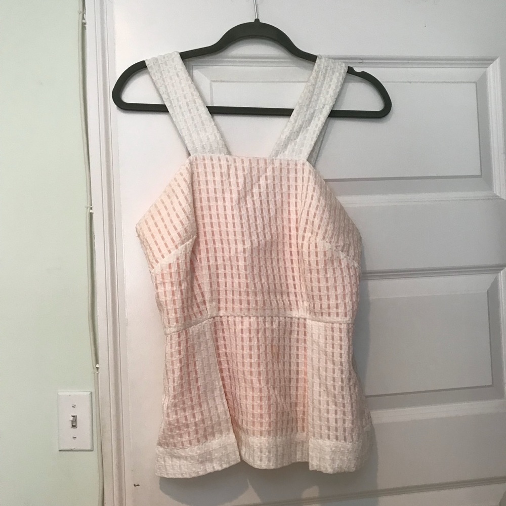 Maeve for anthropologie peplum top Sz 10